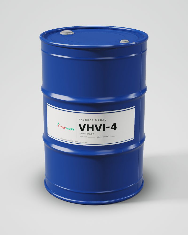 Базовое масло VHVI-4 Taneco, бочка 216,5 л